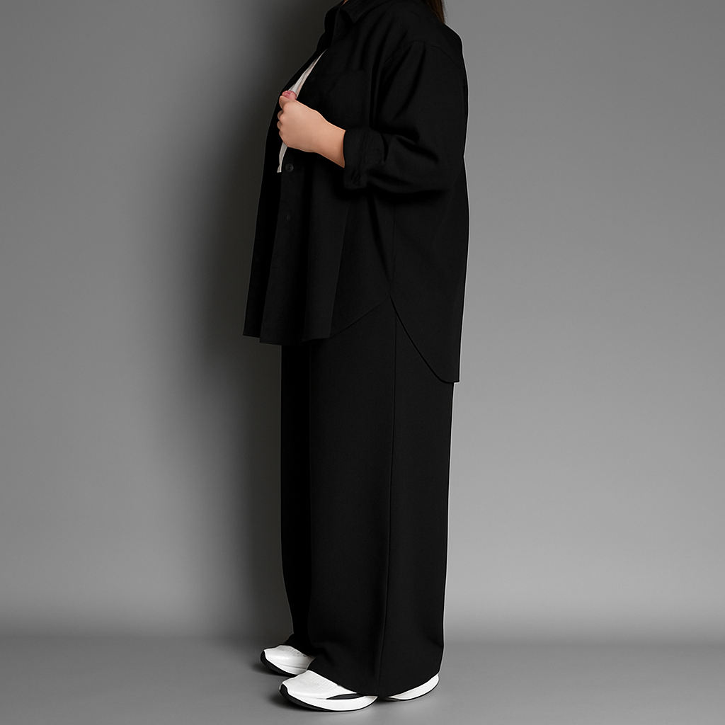 طقم تونيك نسائي مزدوج